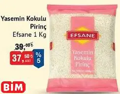EFSANE YASEMİN KOKULU PİRİNÇ